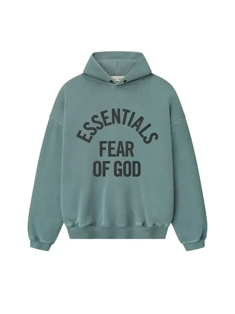 Худи Fear of God Essentials Campus 90 — изображение 1 из 2, синий