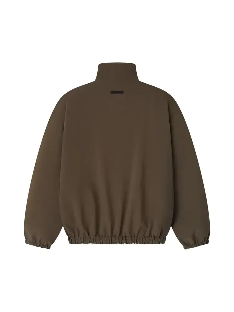 Спортивная куртка Fear of God Essentials Active Trace Half Zip Track Jacket — изображение 2 из 2, коричневый