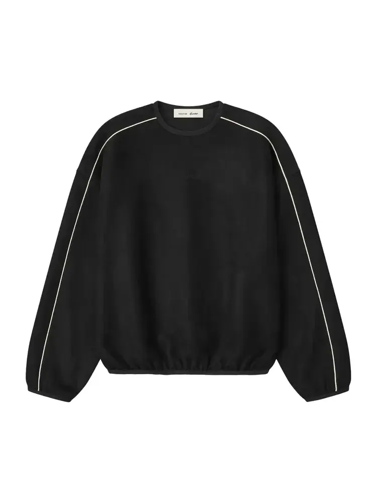 Свитшот Fear of God Essentials Signature Modern Crewneck — изображение 1 из 2, черный