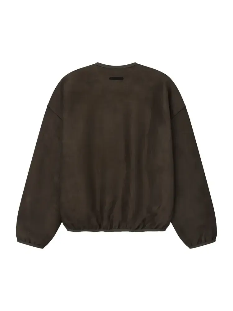Свитшот Fear of God Essentials Signature Modern Crewneck With Piping — изображение 2 из 2, коричневый