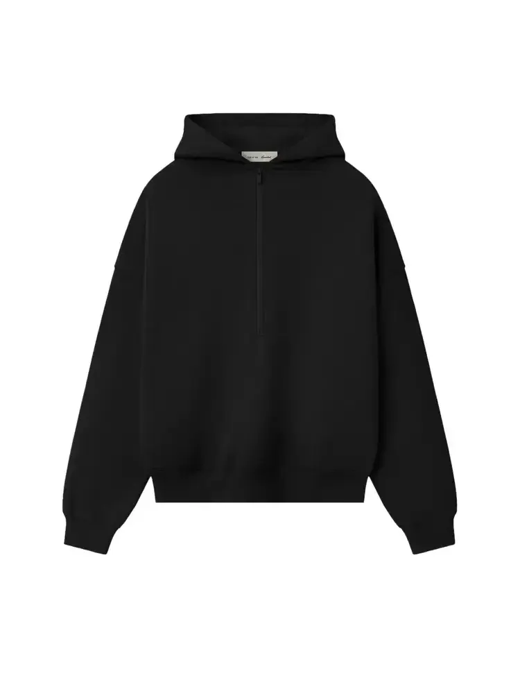 Худи с застежкой-молнией до середины груди Fear of God Essentials Property Lounge — изображение 1 из 2, черный