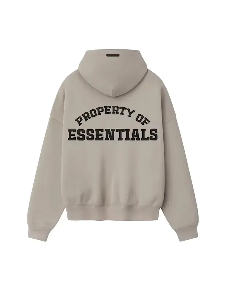 Толстовка с круглым вырезом Fear of God Essentials Property Lounge — изображение 2 из 2, серый