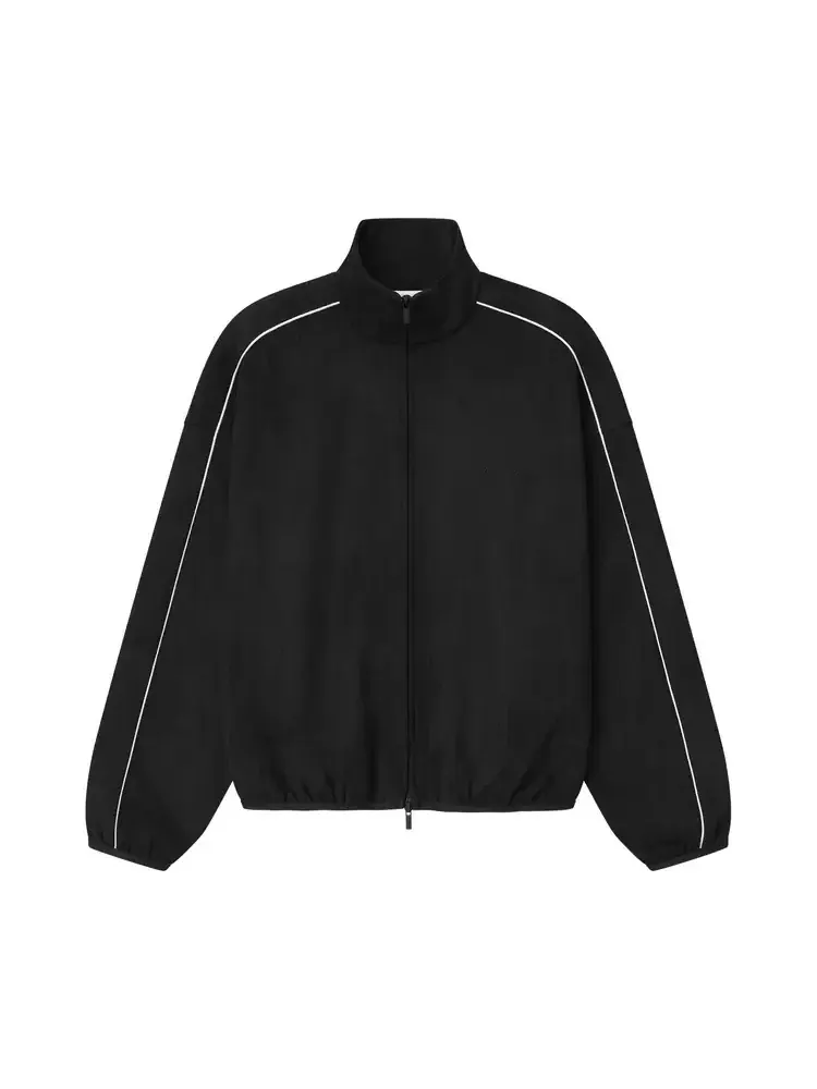 Спортивный костюм Fear of God Essentials Signature Modern Track With Piping Jacket — изображение 1 из 2, черный