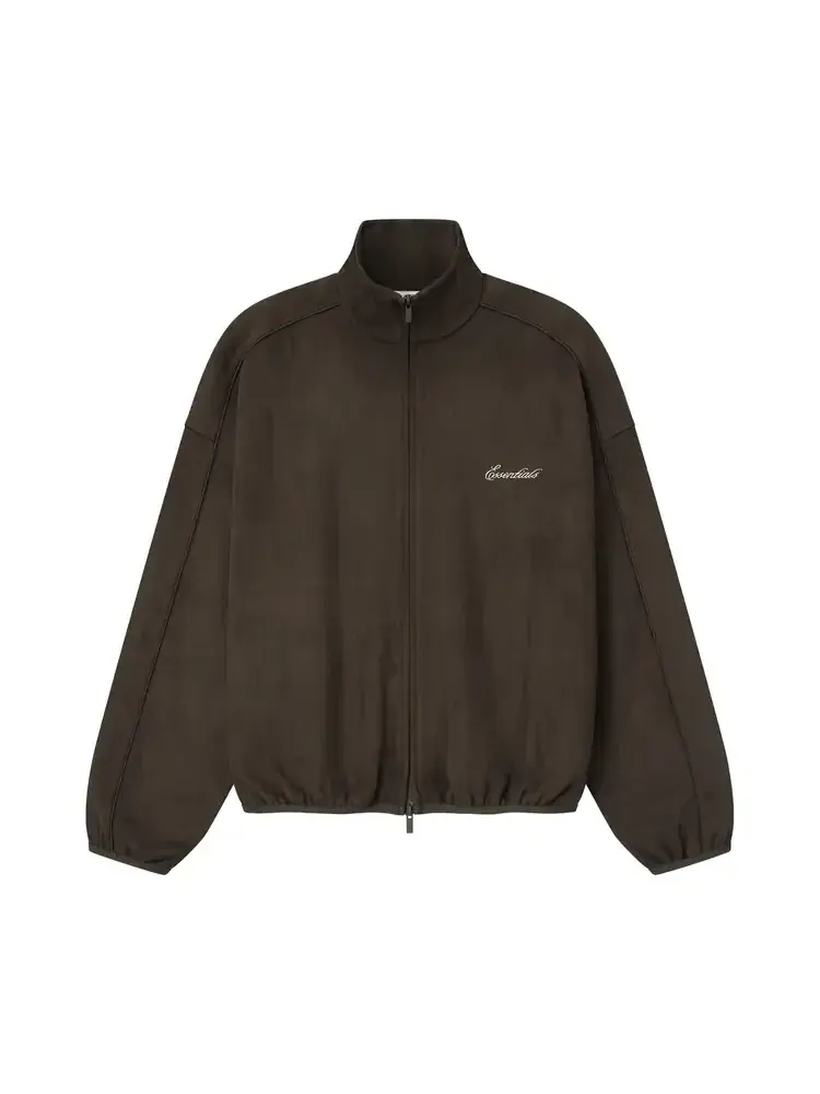 Спортивный костюм с кантом Fear of God Essentials Signature Modern Track — изображение 1 из 2, коричневый