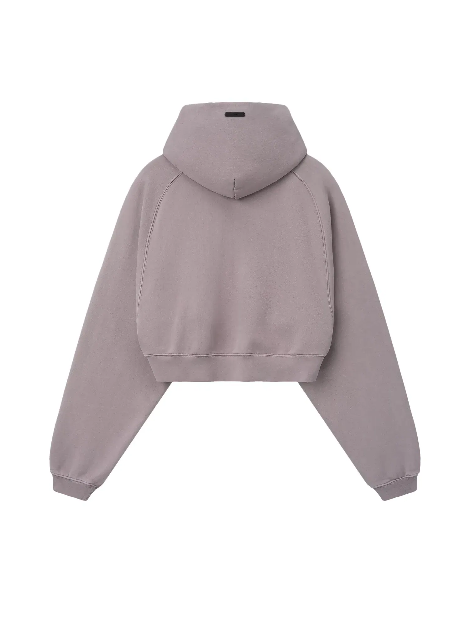 Худи Fear of God Essentials Campus 90s Cropped Raglan Hoodie — изображение 2 из 2, пыльно-фиолетовый
