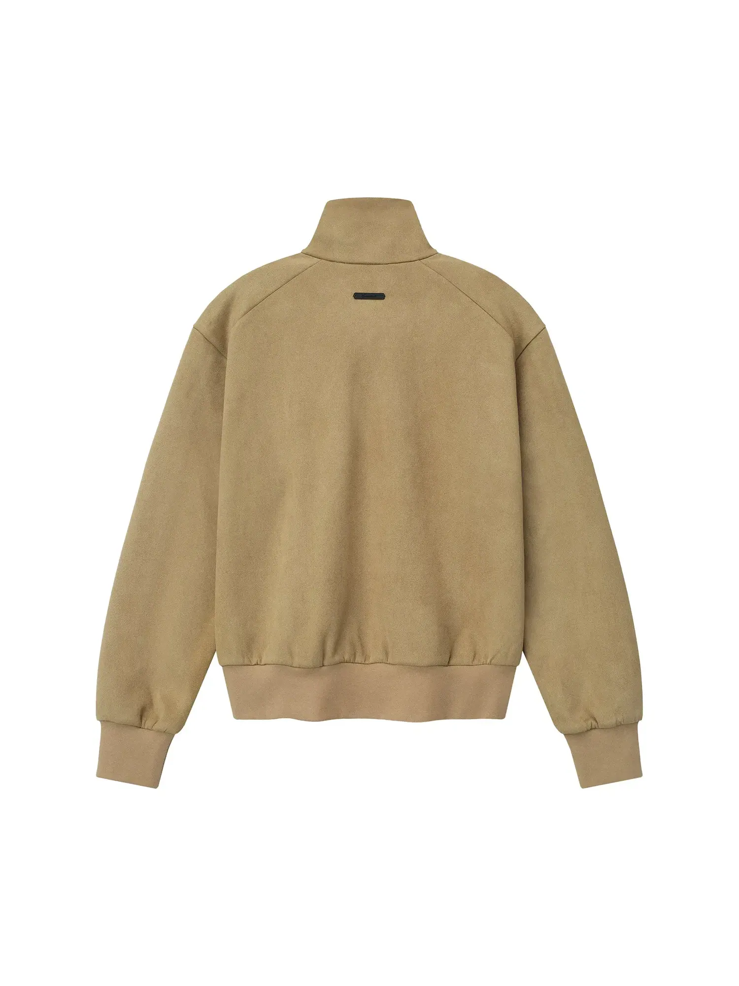 Спортивная куртка Fear of God Essentials из замшевого флиса в винтажном стиле — изображение 2 из 2, дюна