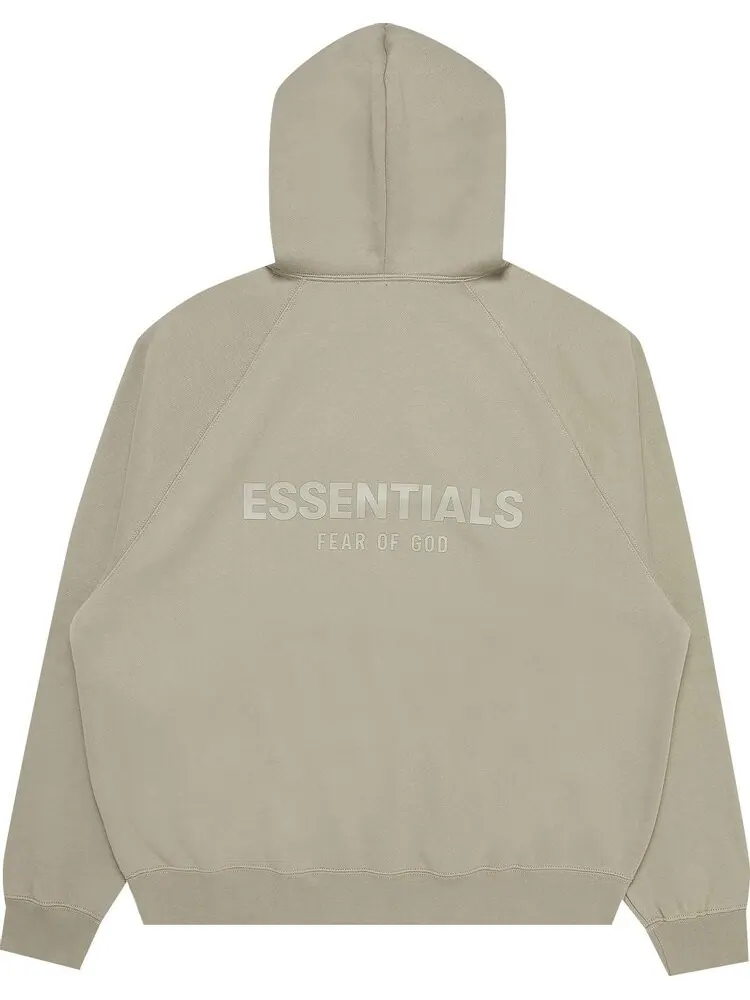 Худи Fear of God Essentials Pullover Hoodie 'Pistachio' — изображение 2 из 3, зеленый