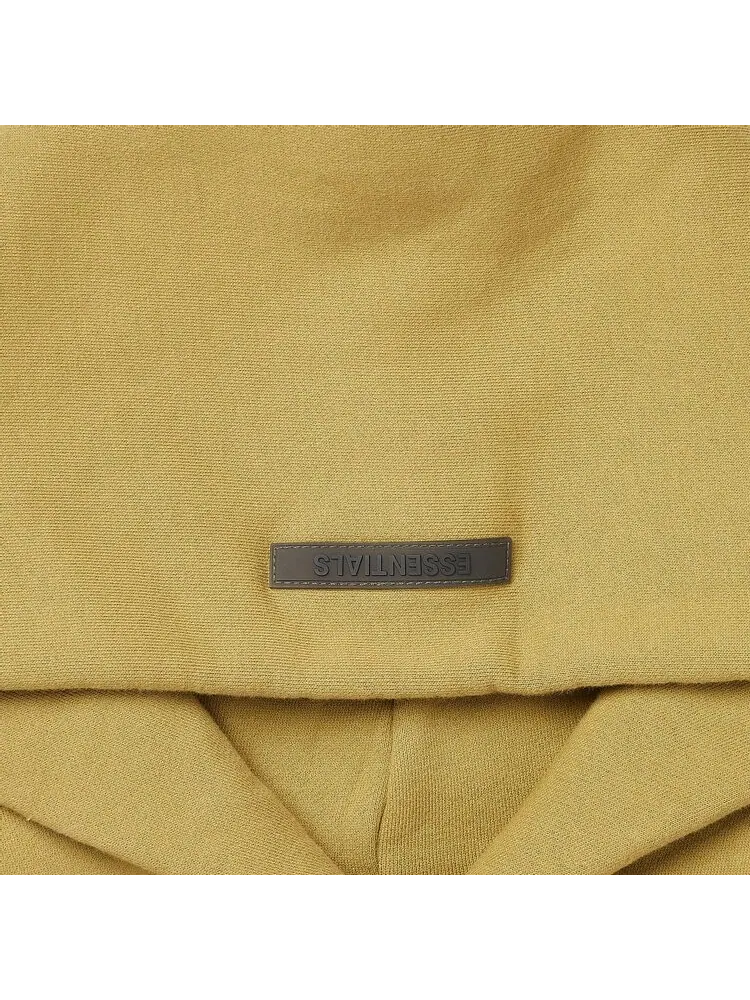Худи Fear of God Essentials Pullover Hoodie 'Amber' — изображение 3 из 3, желтый