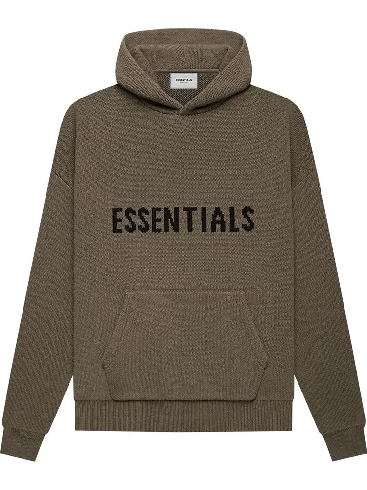 Пуловер Fear of God Essentials Knit Pullover 'Harvest' — изображение 1 из 1, коричневый