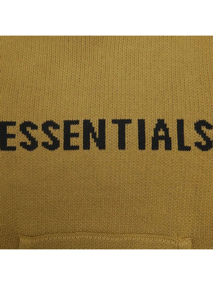 Пуловер Fear of God Essentials Knit Pullover 'Amber' — изображение 3 из 3, желтый