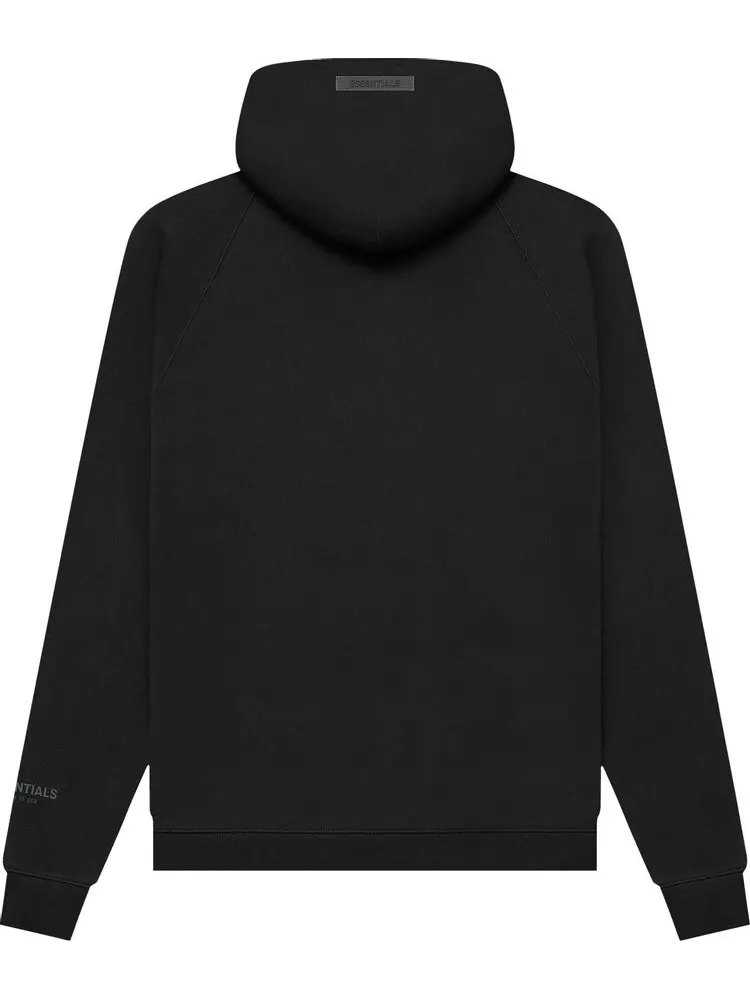 Худи Fear of God Essentials Pullover Hoodie 'Stretch Limo' — изображение 2 из 2, черный