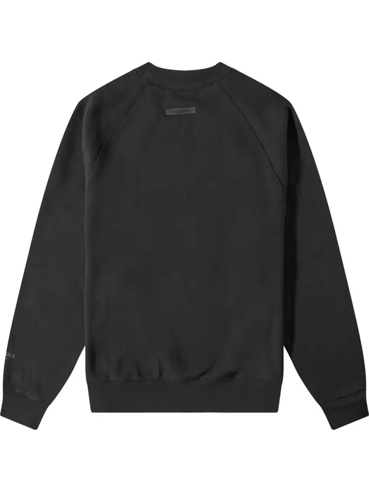 Толстовка Fear of God Essentials Summer Core Crew Sweat 'Black' — изображение 2 из 2, черный