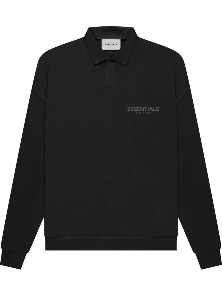 Лонгслив Fear of God Essentials Long-Sleeve Polo 'Stretch Limo'