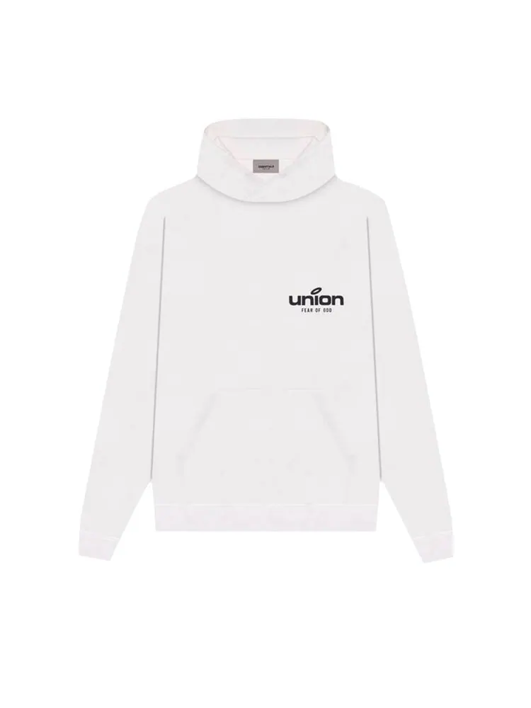 Худи Fear of God Essentials x Union Vintage Hoodie 'White' — изображение 1 из 2, белый