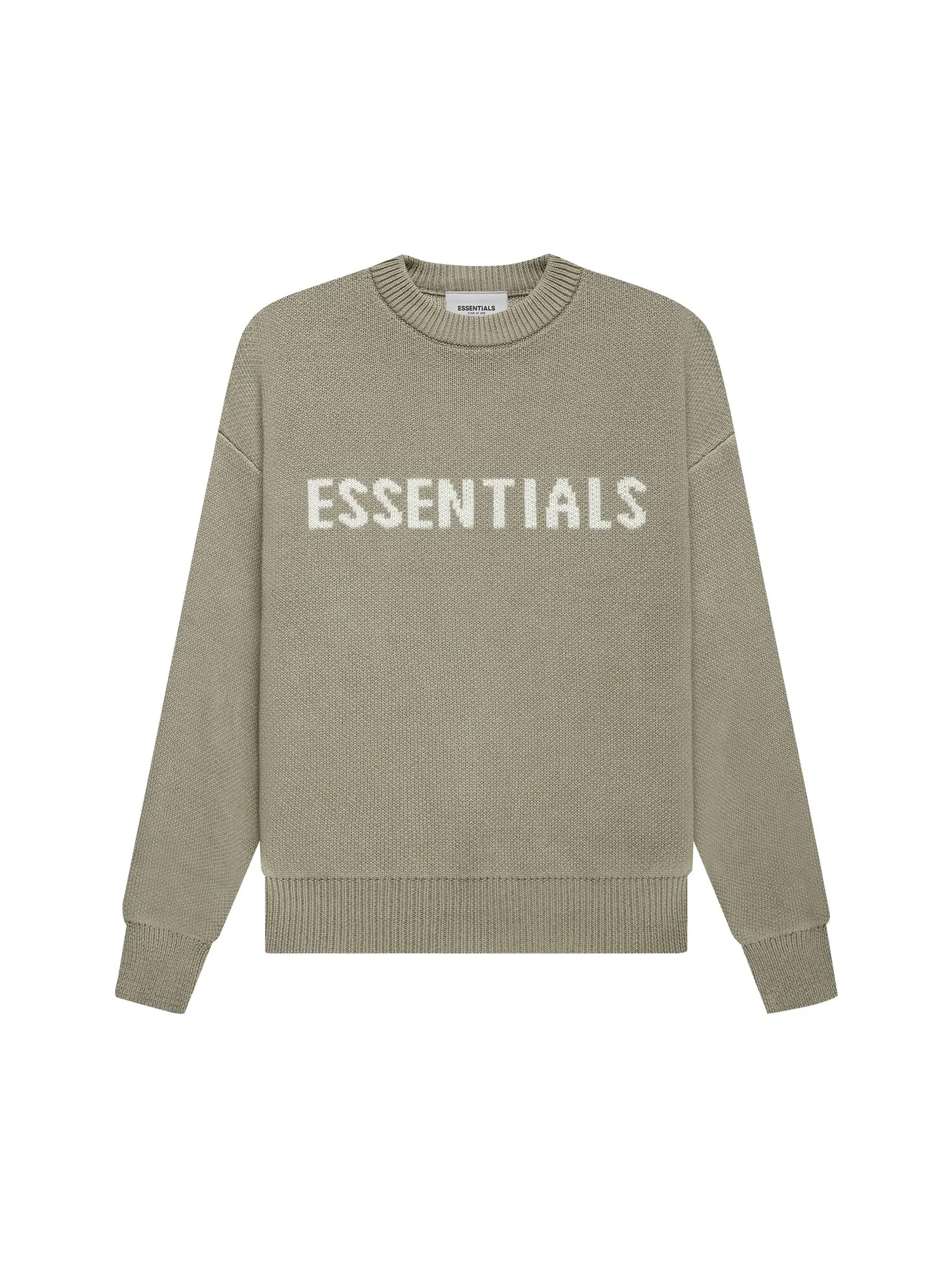 Детский вязаный пуловер Fear of God Essentials Фисташковый — изображение 1 из 1, писташковый