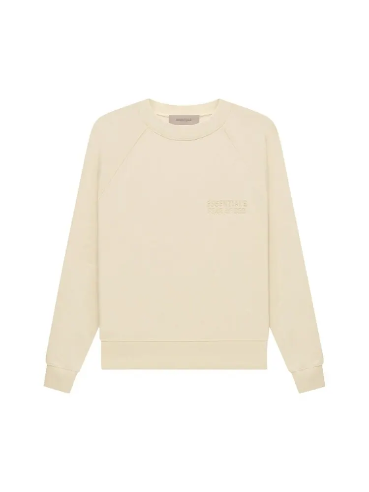 Толстовка Fear of God Essentials Crewneck 'Eggshell' — изображение 1 из 2, белый