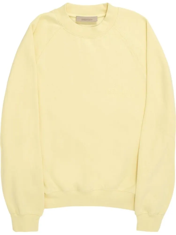 Толстовка Fear of God Essentials Crewneck 'Canary' — изображение 3 из 3, желтый