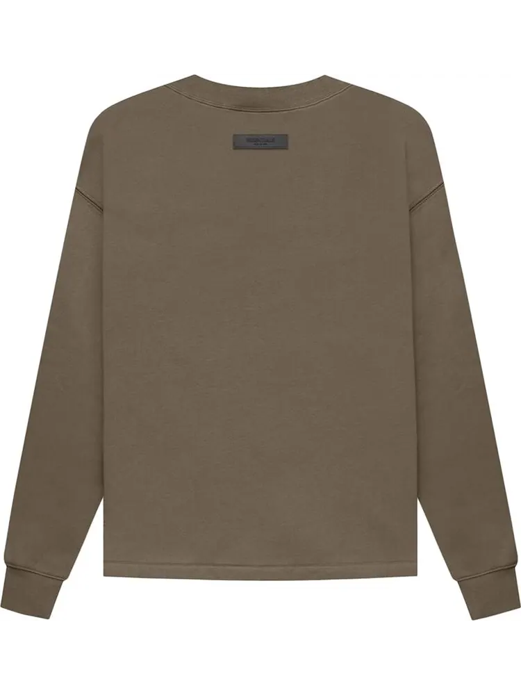 Толстовка Fear of God Essentials Relaxed Crewneck 'Wood' — изображение 2 из 2, коричневый