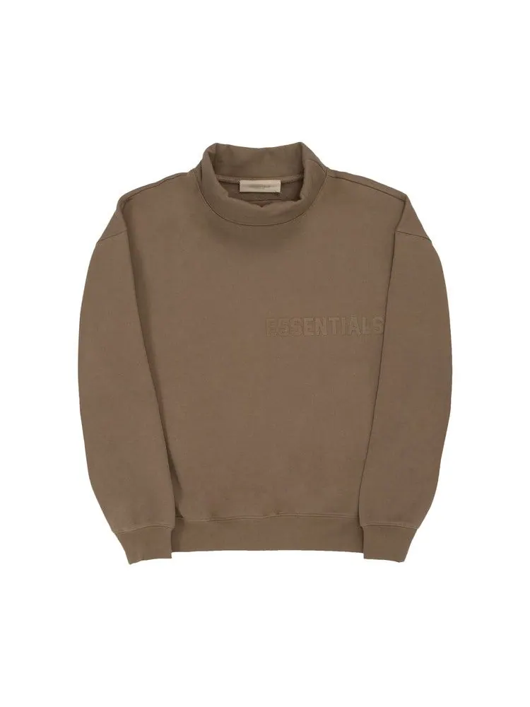 Топ Fear of God Essentials Mockneck — изображение 1 из 1, вид древесины