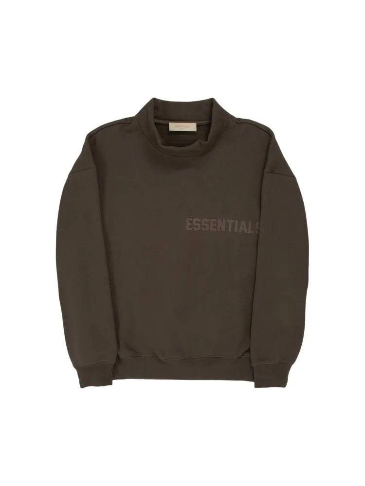 Топ Fear of God Essentials Mockneck — изображение 1 из 1, черный