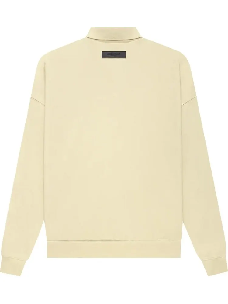 Лонгслив Fear of God Essentials Long-Sleeve Polo 'Canary' — изображение 2 из 2, бежевый