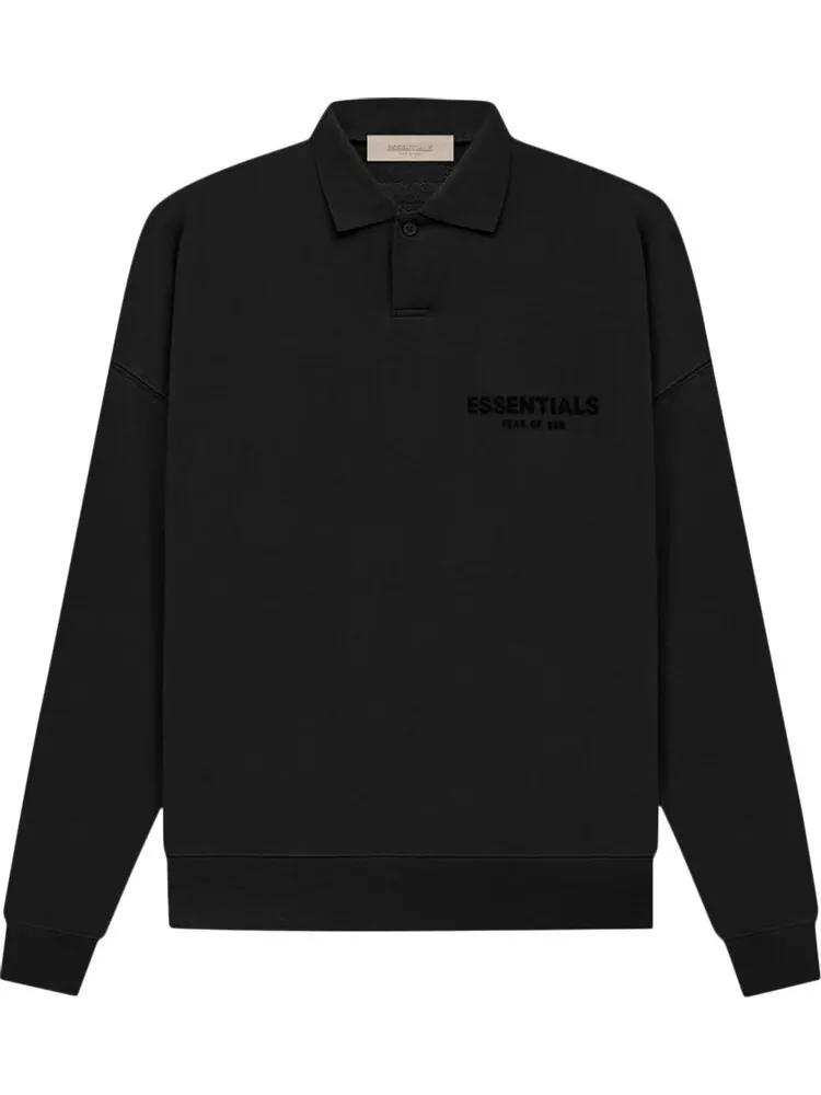 Лонгслив Fear of God Essentials Long-Sleeve Polo 'Stretch Limo'