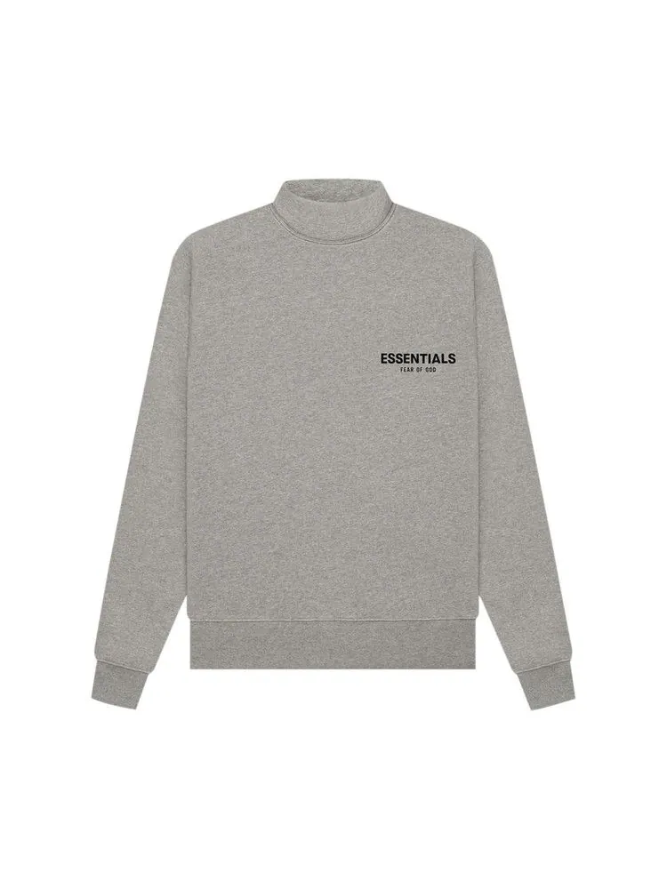 Топ Fear of God Essentials Mockneck — изображение 1 из 2, овсяный