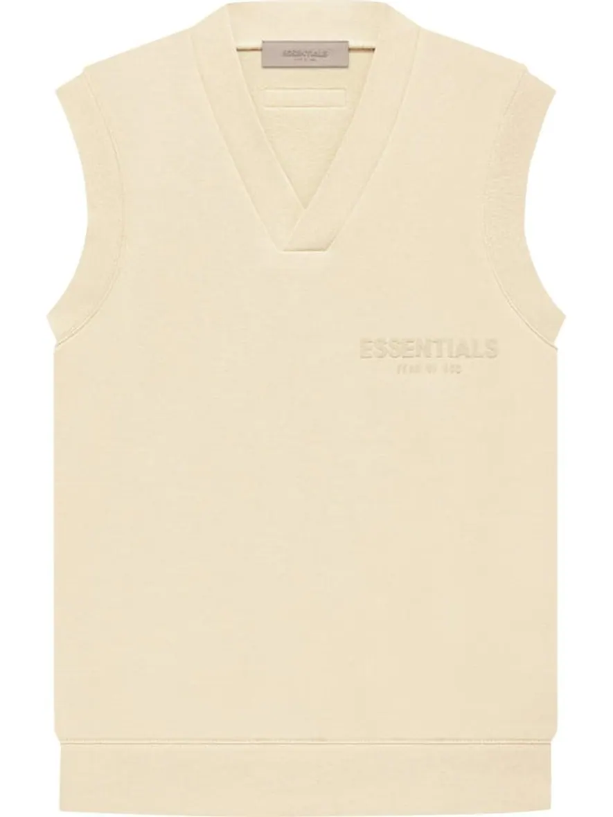 Жилет Fear of God Essentials V Neck Vest 'Egg Shell'