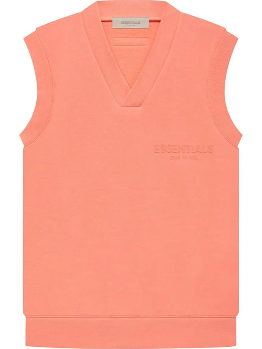 Жилет Fear of God Essentials V Neck Vest 'Coral'