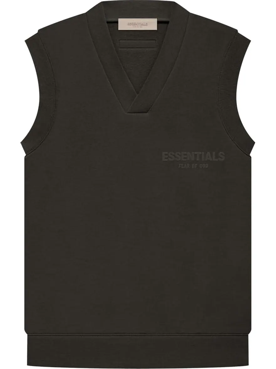 Жилет Fear of God Essentials V Neck Vest 'Off Black'