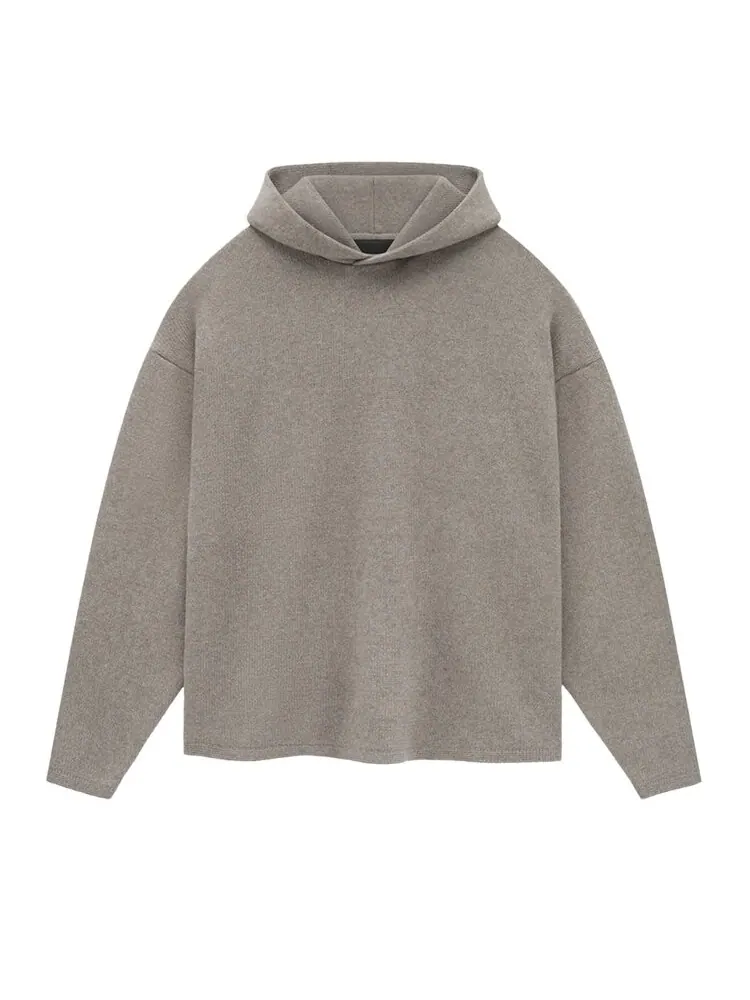 Худи Fear Of God Essentials Fear of God Essentials Knit Hoodie — изображение 1 из 2, серый