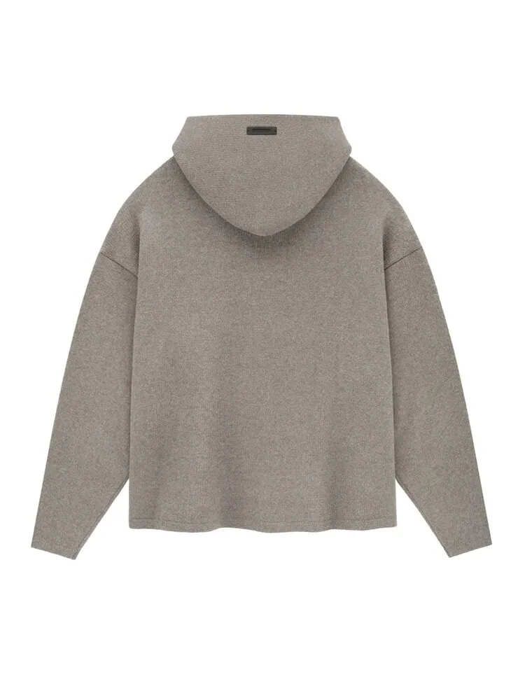 Худи Fear Of God Essentials Fear of God Essentials Knit Hoodie — изображение 2 из 2, серый