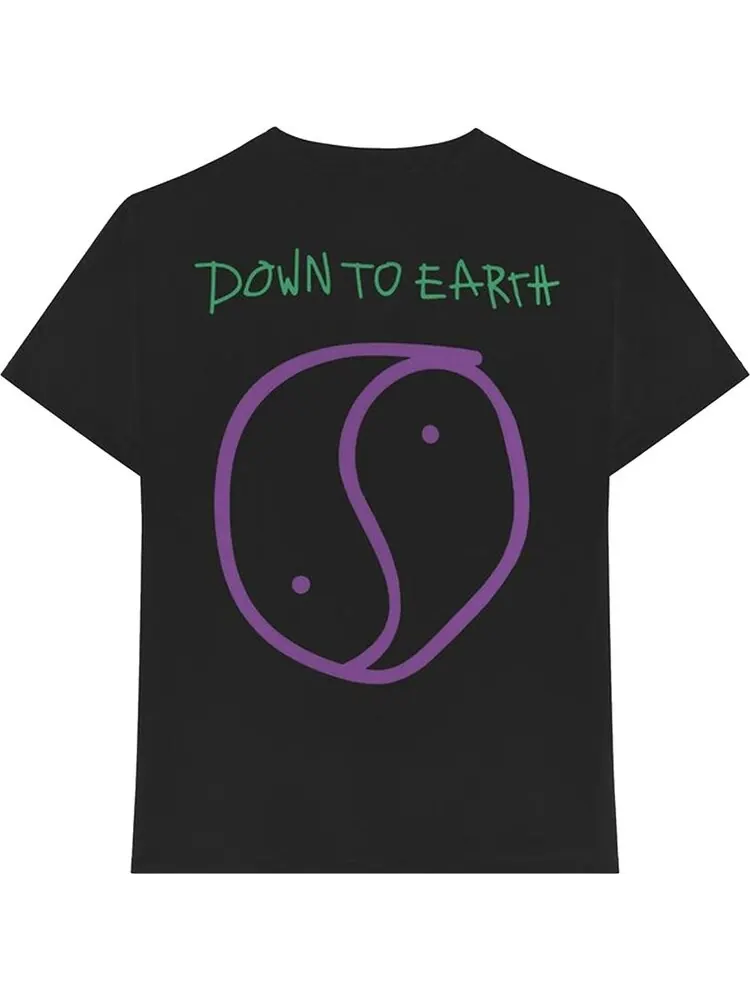 Футболка Cactus Jack by Travis Scott Astroworld Happy Face T-Shirt 'Black' — изображение 2 из 2, черный