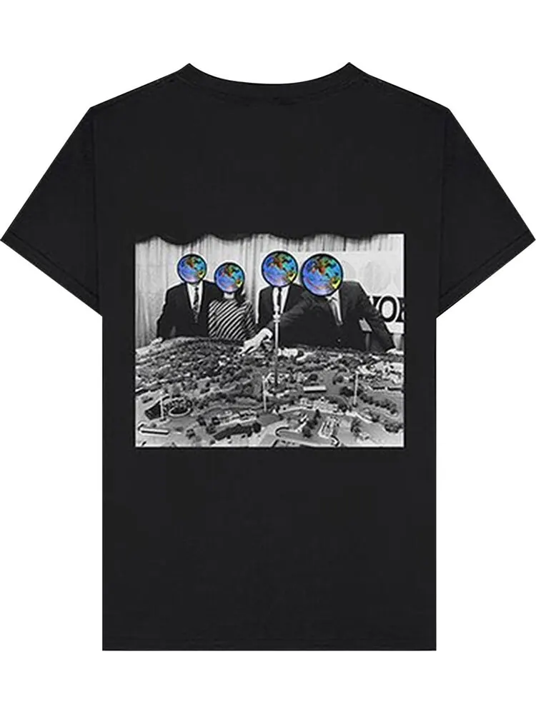 Футболка Cactus Jack by Travis Scott Astroworld Staff T-Shirt 'Black' — изображение 2 из 2, черный