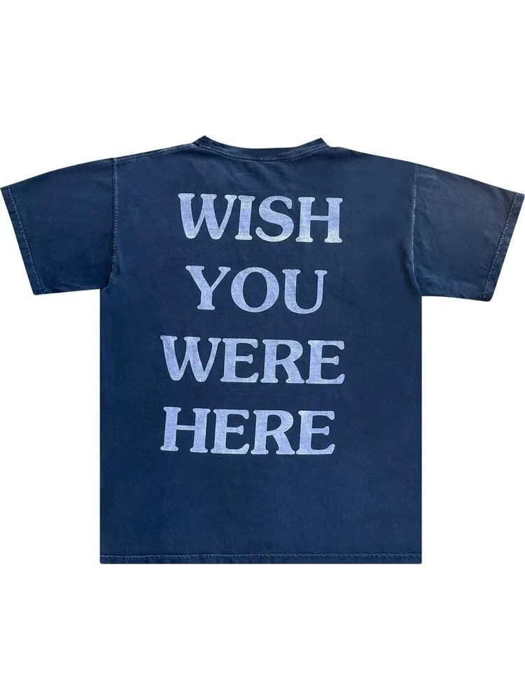 Футболка Cactus Jack by Travis Scott Wish You Were Here Astroworld Tee 'Black' — изображение 2 из 2, черный