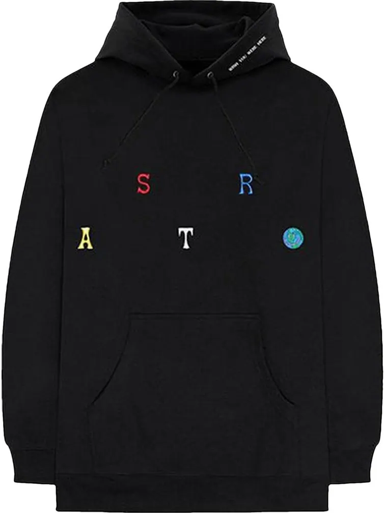Худи Cactus Jack by Travis Scott Astroworld Festival Hoodie 'Black' — изображение 1 из 2, черный