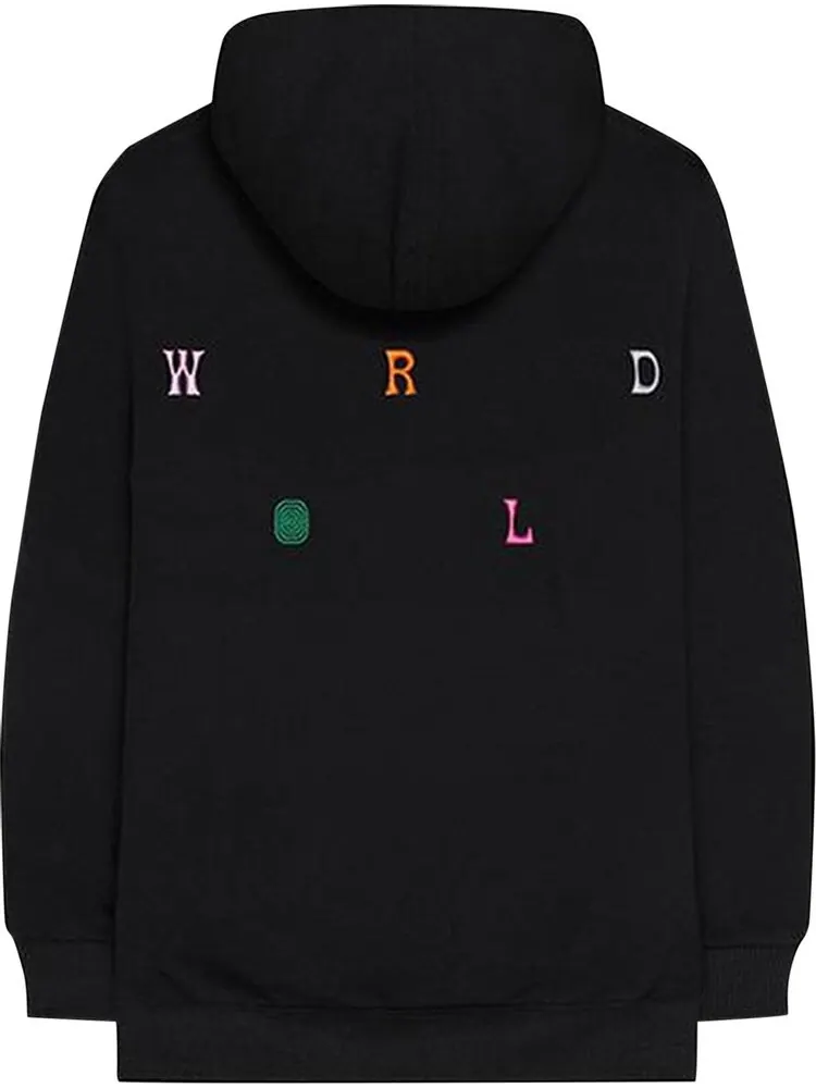 Худи Cactus Jack by Travis Scott Astroworld Festival Hoodie 'Black' — изображение 2 из 2, черный