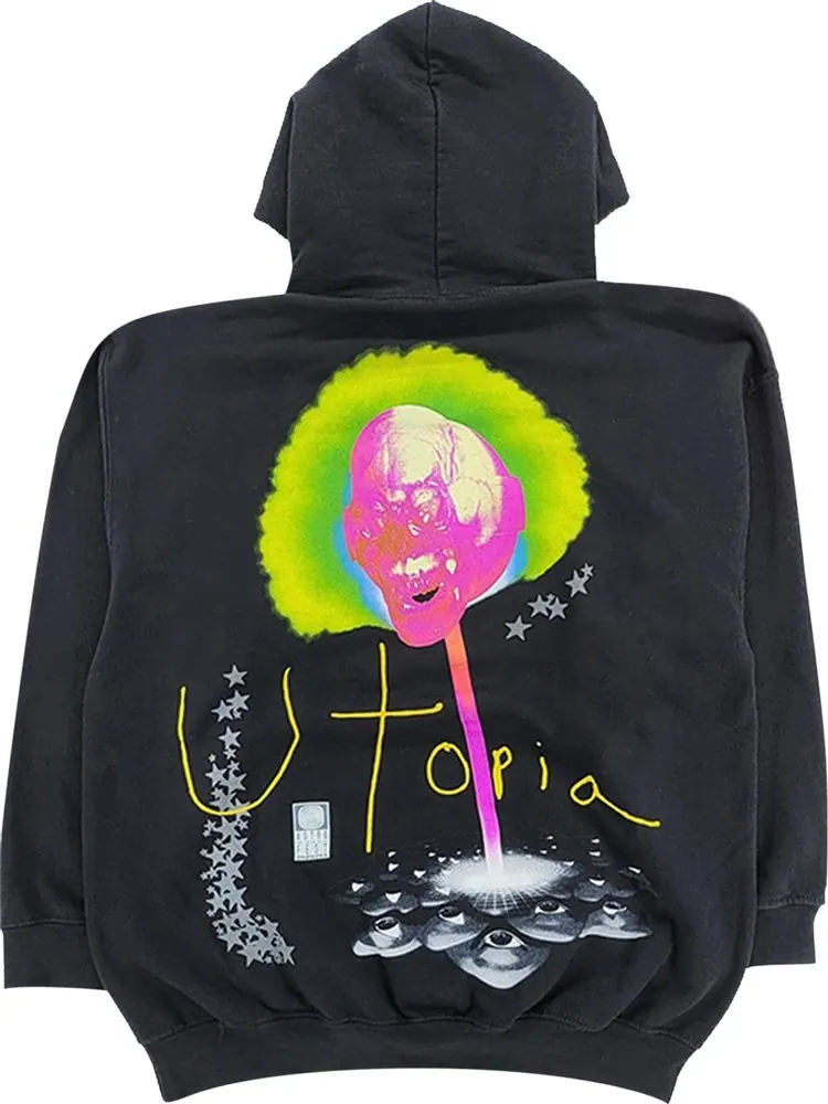 Худи Cactus Jack by Travis Scott Lollipop Hoodie Black — изображение 2 из 2, черный