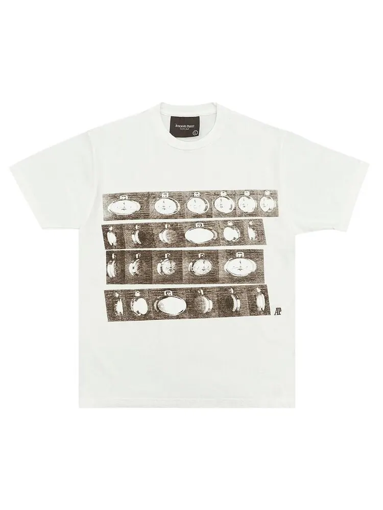 Футболка Cactus Jack by Travis Scott x Audemars Piguet Perpetual Calendar Tee — изображение 1 из 2, белый