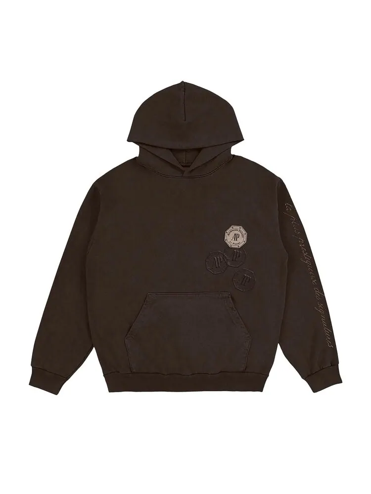 Худи Cactus Jack by Travis Scott x Audemars Piguet Emblem Hoodie — изображение 1 из 1, коричневый