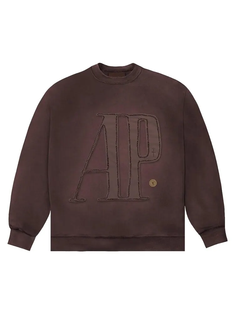 Толстовка Cactus Jack by Travis Scott x Audemars Piguet Logo Crewneck — изображение 1 из 2, коричневый