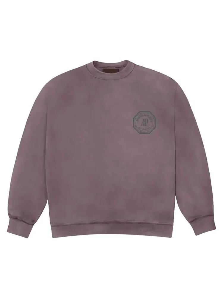Толстовка Cactus Jack by Travis Scott x Audemars Piguet Logo Crewneck II Purple — изображение 1 из 2, фиолетовый