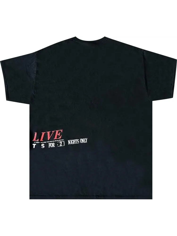 Футболка Cactus Jack by Travis Scott O2 Live Union Jack Tee 'Black' — изображение 2 из 2, черный