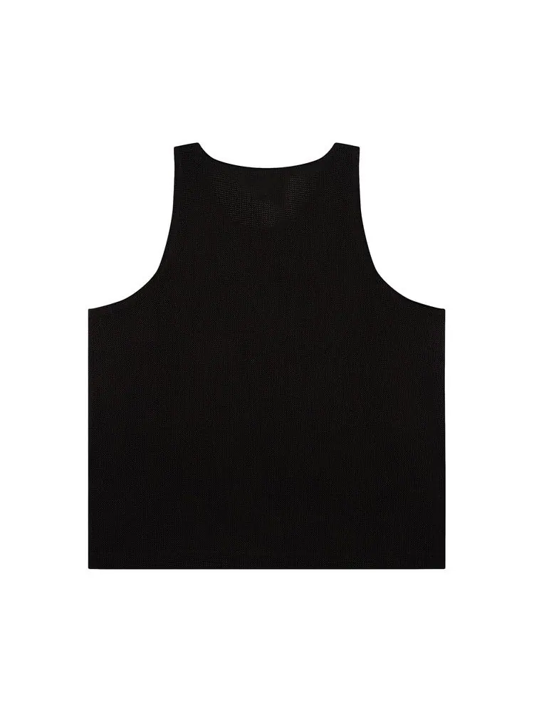 Топ Denim Tears x Stussy Double S Wreath Gym Tank — изображение 2 из 2, черный