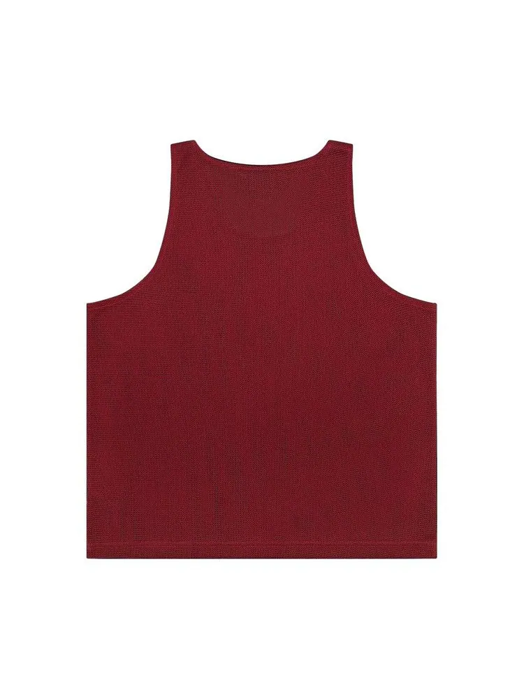 Топ Denim Tears x Stussy Jamaica High Gym Tank — изображение 2 из 2, красный