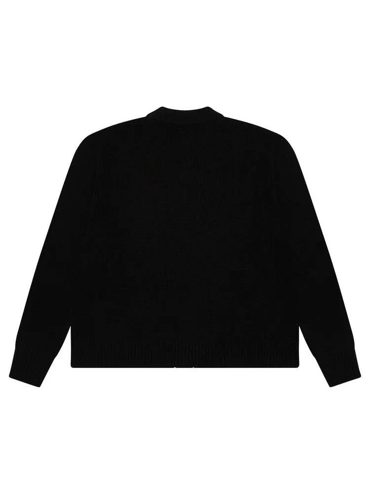 Кардиган Denim Tears x Stussy Playing Card Suits Cardigan — изображение 2 из 2, черный