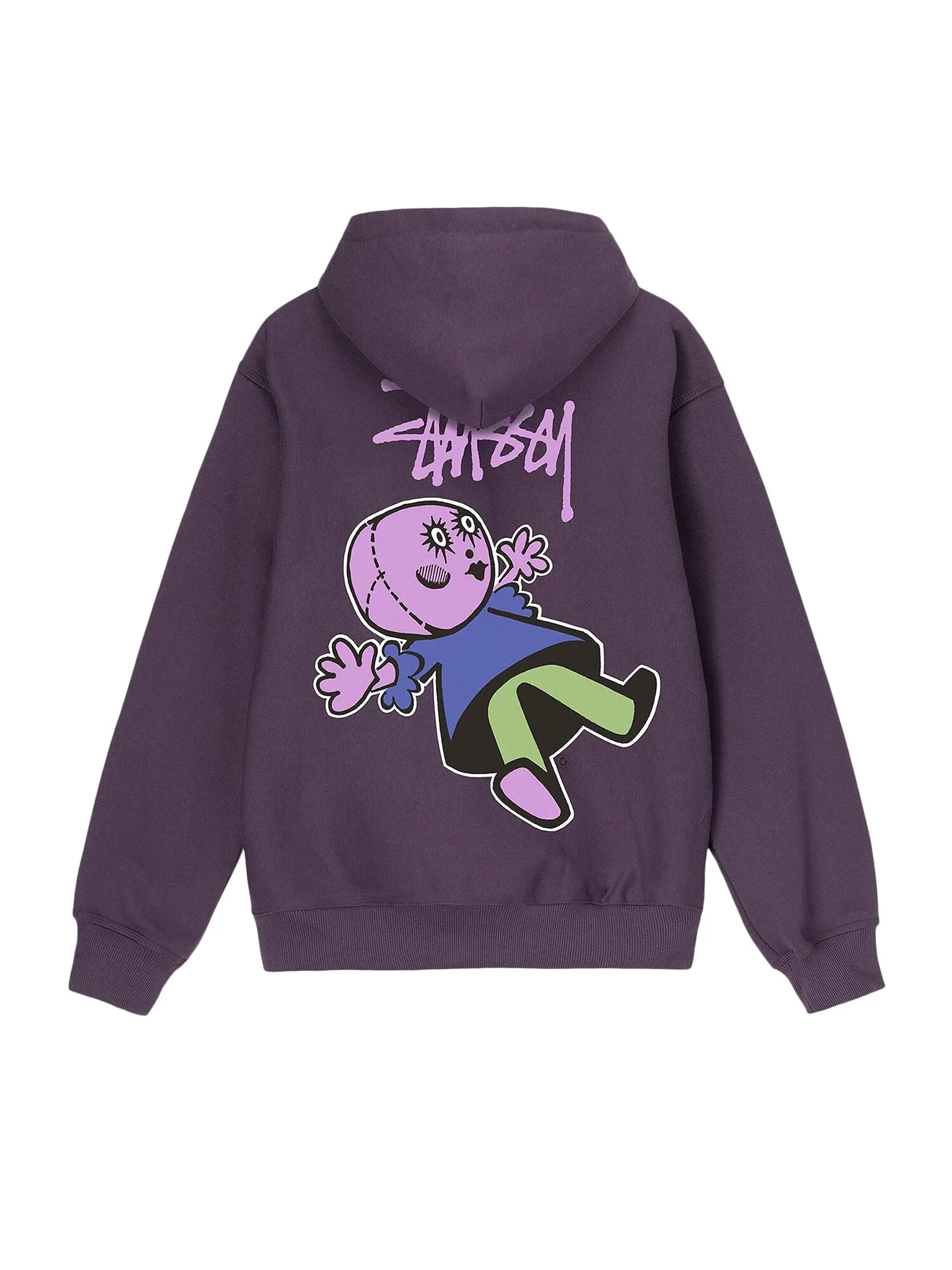 Толстовка на молнии Stussy Dollie Grape — изображение 2 из 2, фиолетовый