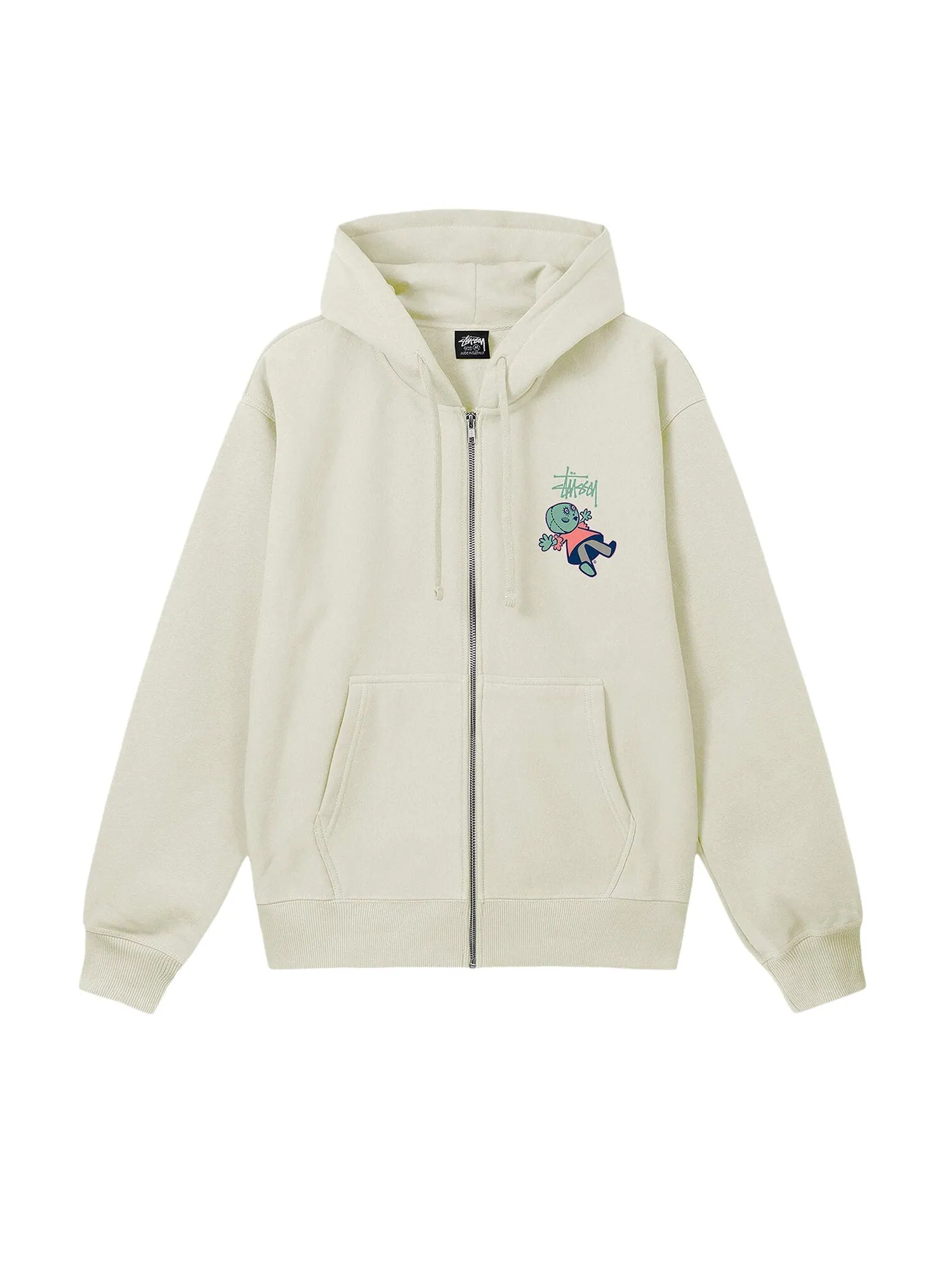 Толстовка на молнии Stussy Dollie Stone