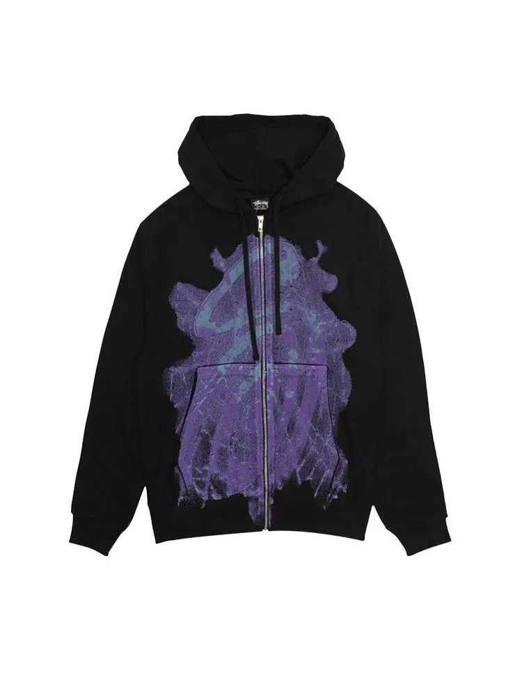 Худи Stussy Web Zip Hoodie