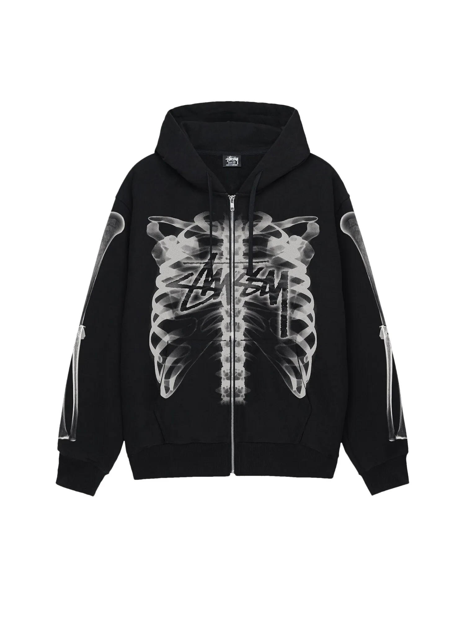Толстовка на молнии Stussy Rib Cage